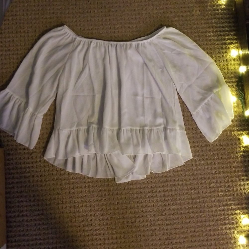 Off the shoulder top